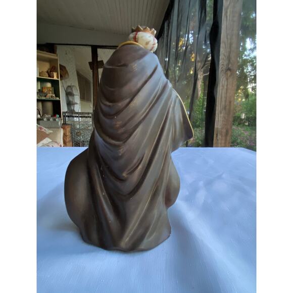 VTG OWell Figurine Wise w Man Urn & crown Grandeur Noel Nativity Replacement EUC - Picture 4 of 8